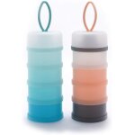 Kalanka - distributeur de lait en poudre portable pour nourrissons pour bébé, boîtes empilables, 4 couches ... Kalanka - distributeur de lait en poudre portable pour nourrissons pour bébé, boîtes empilables, 4 couches ...