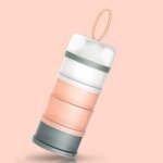 Kalanka - distributeur de lait en poudre portable pour nourrissons pour bébé, boîtes empilables, 4 couches ... Kalanka - distributeur de lait en poudre portable pour nourrissons pour bébé, boîtes empilables, 4 couches ...