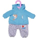 Kalanka - dolly moda v�tements de poup�e, tenue de sport bleu chien 30cm, sweat � capuche avec pantalon ...