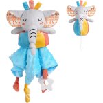 Kalanka - doudou bb, serviette de bb jouets doudou serviette apaisante hochet d'eveil bb pour nouveau ...