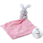 Kalanka - doudou moelleux en peluche pour bb fille avec visage d'animal - cadeau de fte prnatale, ...