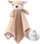 Kalanka - doudou unisexe en peluche confortable pour bb, pour anniversaire (cerf marron)