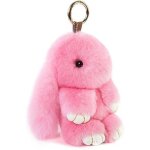 Kalanka - doux et moelleux lapin porte - cl�s mignon en peluche - porte - cl�s en fausse fourrure avec ...