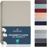 Kalanka - drap - housse, 100 % coton, certifie oeko - tex, en jersey, pour lit a sommier tapissier et ...