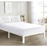Kalanka - drap - housse avec 2 taies d'oreiller assorties en polycoton percale facile d'entretien blanc ... Kalanka - drap - housse avec 2 taies d'oreiller assorties en polycoton percale facile d'entretien blanc ...