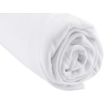 Kalanka - draps housse pour couffin 32x72 ovale anis blanc ciel 100% bambou compatible avec matelas ovale ...