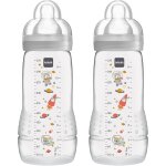Kalanka - easy active lot de 2 biberons (330 ml) avec tétine taille 2 en silicone skinsoft, bouteille ... Kalanka - easy active lot de 2 biberons (330 ml) avec tétine taille 2 en silicone skinsoft, bouteille ...