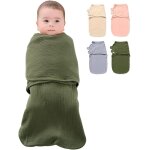 Kalanka - emmaillotage bb en coton gaze, baby sacs de couchage nouveau - n, 3 en 1 couvertures d'emmaillota ...