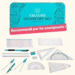 Kalanka - ensemble de géométrie 13 pièces avec compas et equerre dans une boîte métallique robuste ¿ ... Kalanka - ensemble de géométrie 13 pièces avec compas et equerre dans une boîte métallique robuste ¿ ...
