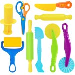 Kalanka - ensemble d'outils de pte  modeler, 9 pices pour enfants, outils de base pour pte  modeler, ...