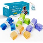 Kalanka - factory happyyou ¿ pack xxl de 8 recharges poubelle couche bb de 7, 5 mtres compatibles ...