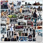 Kalanka - fast & furious lot de 50 autocollants fast & furious pour voiture, ordinateur portable, tlphone, ...