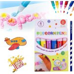 Kalanka - feutres coloriage enfants 6 pices feutres coloriage stylo de peinture de couleur magic popcorn ...