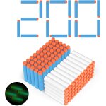 Kalanka - flchettes nerf 200 pices 7. 2cm mousse recharge de flchettes pour n - strike mega elite ...