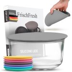 Kalanka - frischfresh - couvercle couvercle fracheur pour casseroles, bols, poles ¿20 cm noir impermable ...