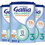 Kalanka - - galliagest croissance 3me age - lait en poudre pour bb - ds 12 mois - 78 biberons - lot ...