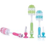 Kalanka - - goupillon 2 - en - 1 - pour biberons / ttines avec ventouse - goupillon pour biberons bb ...