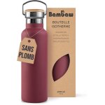 Kalanka - gourde isotherme 1l, thermos rouge, gourde 1l inox, bouteille d`eau rutilisable, gourde sport ...