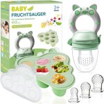 Kalanka - grignoteuse b�b� - 1 fruit grignoteuses + 1 moules de cong�lation au lait maternel + sucettes ...