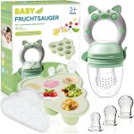 Kalanka - grignoteuse bb - 1 fruit grignoteuses + 1 moules de conglation au lait maternel + sucettes ...
