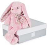 Kalanka - histoire d'ours - peluche lapin rose - copains calins - bote cadeau - taille 25 cm - douce ...