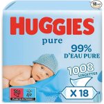 Kalanka - huggies lingettes bébé pure - 18 paquets de 56 lingettes (1008 lingettes) - 99% d'eau pure ... Kalanka - huggies lingettes bébé pure - 18 paquets de 56 lingettes (1008 lingettes) - 99% d'eau pure ...