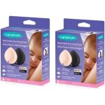 Kalanka - i lot de 16 coussinets d'allaitement lavables rose et noir