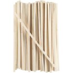 Kalanka - ideen mit herz lot de 50 baguettes en bois rectangulaires - 30 cm - 8 mm x 8 mm - poli lisse ...