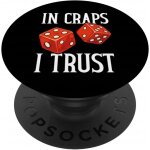 Kalanka - in craps i trust jeu de hasard ds de casino popsockets popgrip adhsif