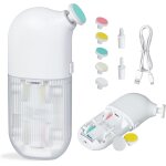 Kalanka - intgr lime a ongle electrique bebe, rechargeable coupe ongle bebe avec sept ttes de ponage, ...