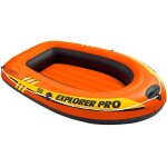 Kalanka - intex bateau explorer pro 50 sans rames, orange, 137 x 85 x 23 cm