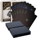 Kalanka - jeux de cartes a jouer cartes poker plastique 54 - imperméables et durables - pour soirées ... Kalanka - jeux de cartes a jouer cartes poker plastique 54 - imperméables et durables - pour soirées ...