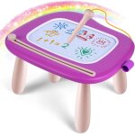 Kalanka - jouet bebe 1 an filles, ardoise magique grande avec pieds, tableau de dessin magnétique effaçable, ... Kalanka - jouet bebe 1 an filles, ardoise magique grande avec pieds, tableau de dessin magnétique effaçable, ...