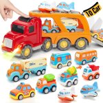 Kalanka - jouet enfant 3 ans petite voiture enfant 2 3 4 ans, garage voiture enfants 10 pcs camion jouet ... Kalanka - jouet enfant 3 ans petite voiture enfant 2 3 4 ans, garage voiture enfants 10 pcs camion jouet ...