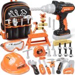 Kalanka - jouet garcon 3 ans, boite a outils enfant avec perceuse electrique, sac à outils enfants & ... Kalanka - jouet garcon 3 ans, boite a outils enfant avec perceuse electrique, sac à outils enfants & ...