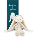 Kalanka - kaloo - lapinoo - pantin lapin - peluche bb bi - matires jersey et tricot - 25 cm - couleur ...