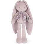 Kalanka - kaloo - lapinoo - pantin lapin - peluche bb en velours ctel - 35 cm - couleur rose - matire ...