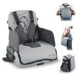 Kalanka - ®kids, rehausseur chaise enfant, monkey, haute de voyage, 6 a 36 mois, jusqu' 15kg, pliable, ...