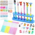 Kalanka - kit de cration de stylos animaux adorables, 15 stylos personnalis magnifiques pour maison, ...