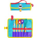 Kalanka - - kit mini - ustensiles de cuisine pour enfants - trousse de rangement avec fouet, spatule, ... Kalanka - - kit mini - ustensiles de cuisine pour enfants - trousse de rangement avec fouet, spatule, ...