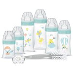 Kalanka - kit naissance - 6 biberons anti - colique tétines plates (2x150 ml, 2x270 ml, 2x330 ml), 1 ... Kalanka - kit naissance - 6 biberons anti - colique tétines plates (2x150 ml, 2x270 ml, 2x330 ml), 1 ...