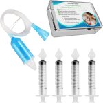 Kalanka - kit seringue nasale bebe avec embouts souples + mouche bebe manuel (filtre strilisable) ¿ ...