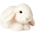 Kalanka - - lapin bélier blanc, couché - 18 cm (longueur) - lièvre, animal de la forêt - peluche, doudou ... Kalanka - - lapin bélier blanc, couché - 18 cm (longueur) - lièvre, animal de la forêt - peluche, doudou ...
