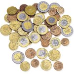 Kalanka - learning ressources kit de pices en euros (jeu de 100), monnaie factice, billet factices, ...