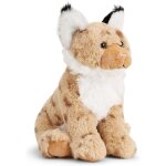 Kalanka - liam le jouet en peluche lynx (22cm) ami aux oreilles touffues - doux, moelleux, 100% recycl ...