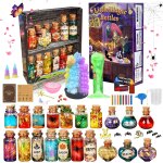 Kalanka - lot`s de potions magique pour enfants, mystre coffret 21 + potions sorcier fes avec un pot ...