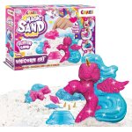 Kalanka - magic sand sable magique set licorne atelier cratif enfant sable cintique  paillettes 200 ...