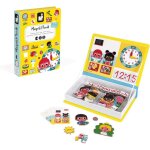 Kalanka - - magneti'book j'apprends l'heure - jeu educatif magntique 75 pices - apprentissage motricit ...