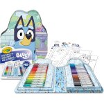 Kalanka - - mallette de couleurs et autocollants bluey, jeu de feutres, pages à colorier, autocollants, ... Kalanka - - mallette de couleurs et autocollants bluey, jeu de feutres, pages à colorier, autocollants, ...
