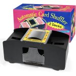Kalanka - melangeur de carte electronique 2 jeux, batterie automatique mélangeur carte pour poker, uno, ... Kalanka - melangeur de carte electronique 2 jeux, batterie automatique mélangeur carte pour poker, uno, ...
